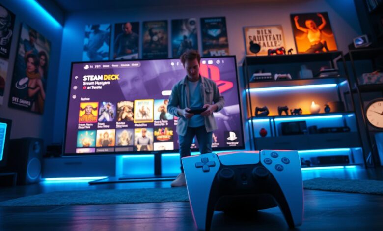 PS5 Web Browser Stream Steam Deck