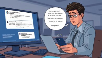 Tanda akun media sosial diretas